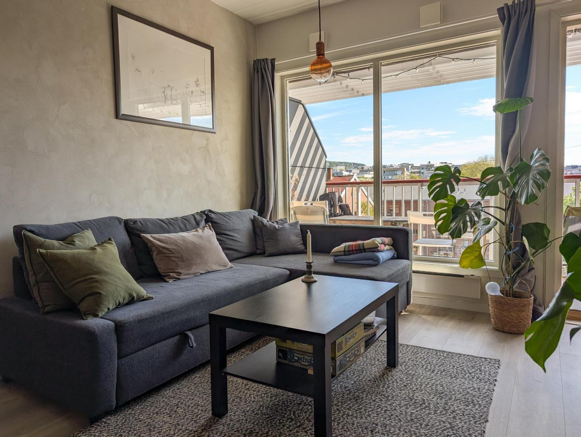 Spacious And Cozy Study Apartment With Balcony ออสโล ภายนอก รูปภาพ